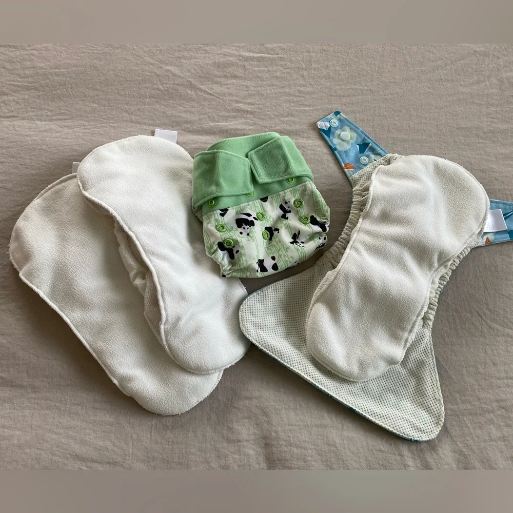 GroVia Cloth Hybrid Diapers Set